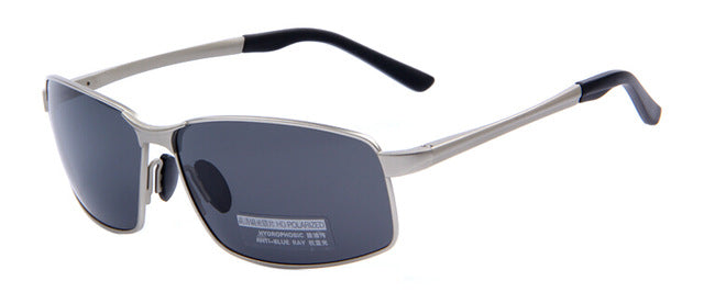 Men Polarized Driving Sunglasses Men Brand Design Sunglasses Blue Mirror Lens Aluminum Alloy Sunglasses Original Case
