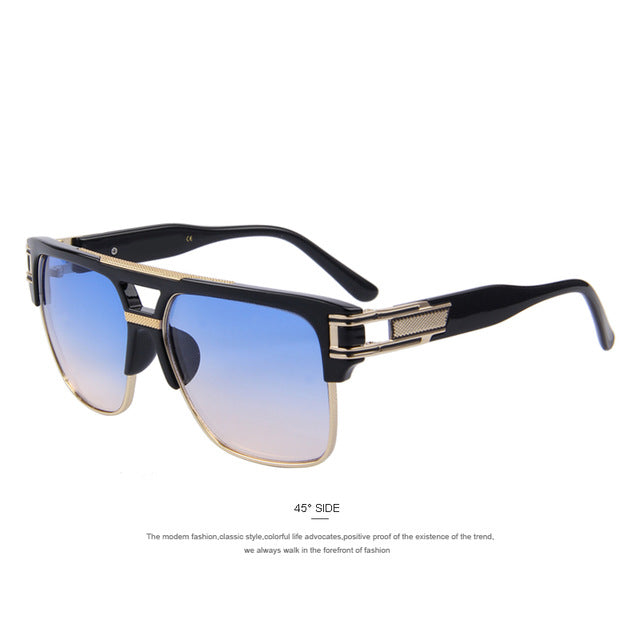 Men Luxury Brand Sunglasses Vintage Oversize Square Sun Glasses Women shades S'8072