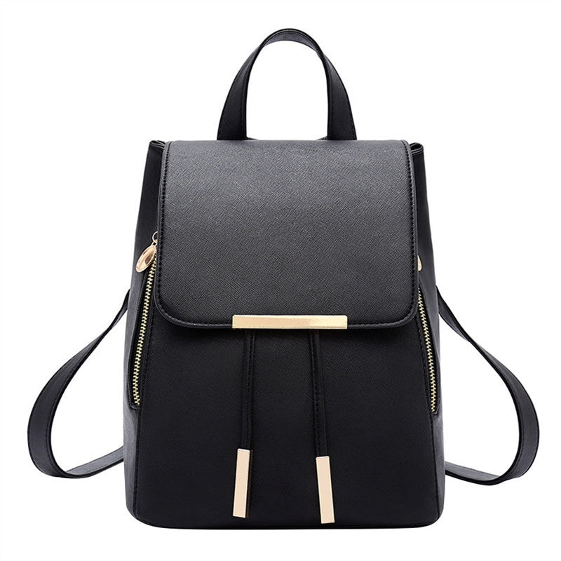 Fashion Shoulder Bag PU Leather Women Girls Ladies Backpack Travel Bag