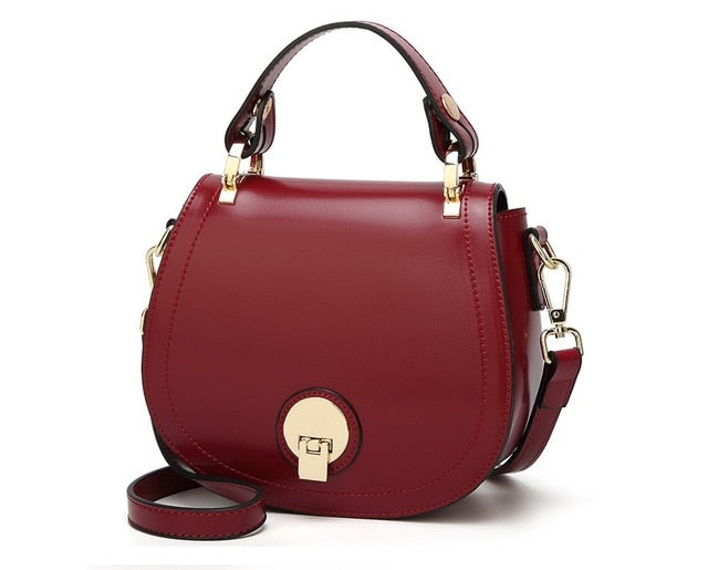 Messenger Bag Bag for Women Chain Solid Handbags Shoulder Lock