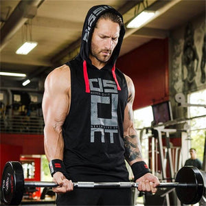 Workout Tee fashion Muscle Male Activewear Red black white