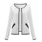 Coat Casual Slim Suit Cardigan Winter Blazer Feminino