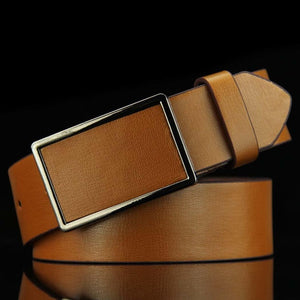 Style Men Casual Retro Leather Belt Synthetic